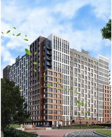 квартира в центре бишкек: В проекте, Элитка, 1 комната, 45 м²