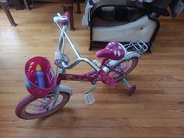 teker velosiped: Uşaq velosipedi – LADA SPORT/Kids Pilot dizaynlı, çəhrayı-ağ rəng — 3