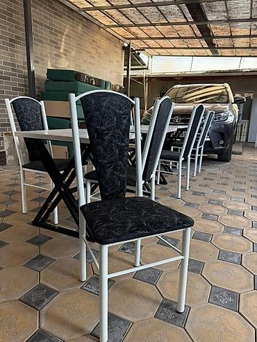 Кухонные столы и стулья: Кухонный стол и стул — 41