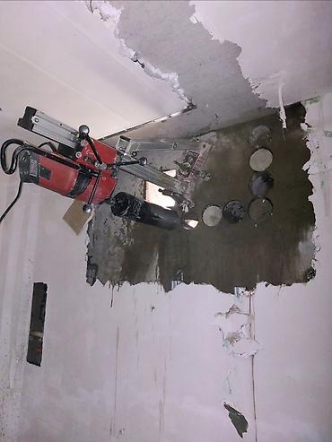 Beton işləri: Beton kəsmə deşmə xidməti beton kesen beton kesimi beton deşen karot — 10