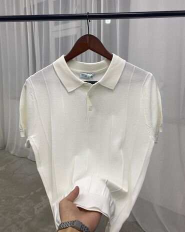 стильные мужские рубашки: Рубашка M (EU 38), L (EU 40), XL (EU 42), цвет - Белый