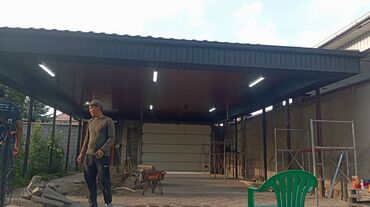 Навесы: Навес, Другая форма, Металл, Другой материал, Установка — 12