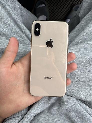 IPhone Xs, Б/у, 64 ГБ, Золотой, Кабель, 75 % at lalafo.kg IPhone Xs, Б/у, 64 ГБ, Золотой, Кабель, 75 %