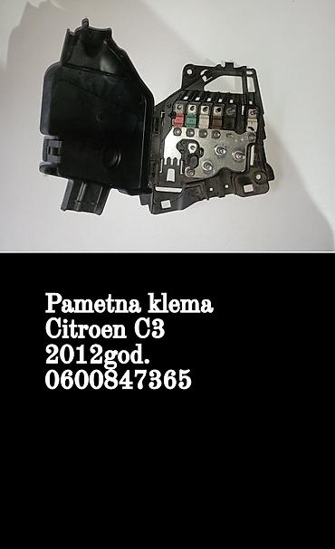 methyl 3: Pametna klema (BSM kutija na plus polu akumulatora) za Citroen C3 — 1
