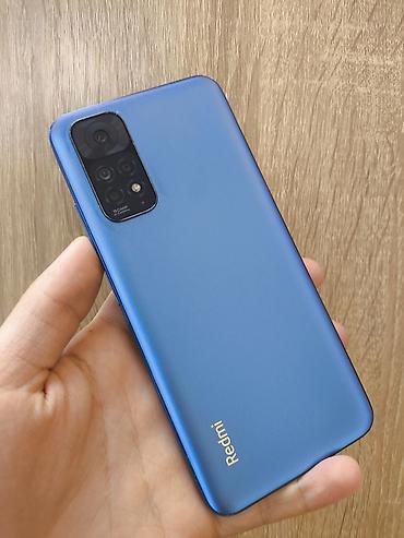 Redmi, Redmi Note 11, Б/у, 128 ГБ, цвет - Синий, 2 SIM