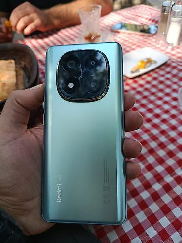 Redmi Note 14 Pro+, 512 GB, rəng - Yaşıl, Sensor, Barmaq izi, Simsiz şarj