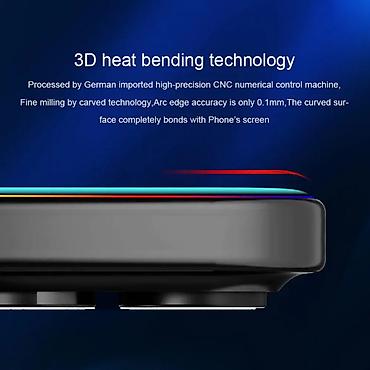 Zaštitne folije i stakla za telefone: Zastitno staklo Nillkin 3D CP+Max za iPhone 16 6.1 crni. Uz brzu — 5