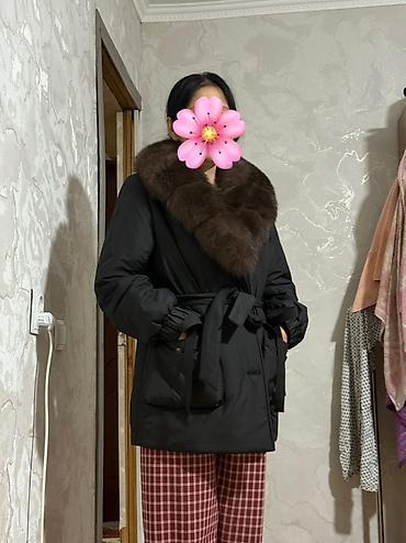 Женская одежда: Пуховик, Короткая модель, С мехом, Стандарт — 3
