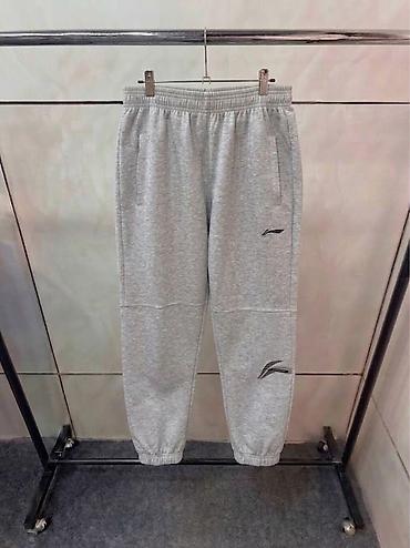 штаны теплые: Мужские брюки, L, Lining, Новый, цвет - Серый, Самовывоз — 1