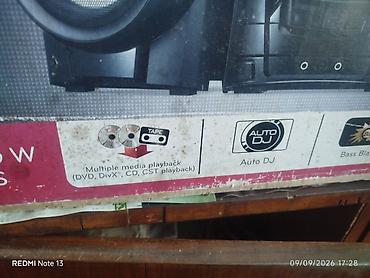 LG DM5420 DVD Mini Hi‑Fi System - Güclü səs: P.M.P.O. 1800 W, 110 W