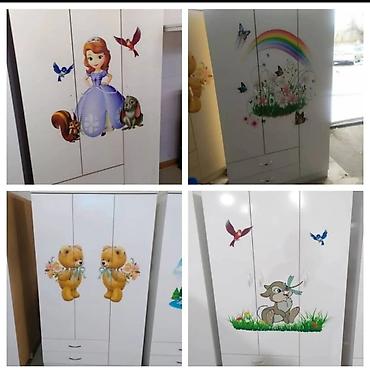 Детские шкафы: Акция !!! Супер цена на Шкаф трехстворчатый Размеры Высота 180 см — 4