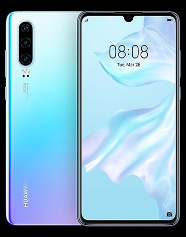 p30 ekran: Huawei P30, rəng - Göy, Sensor — 1