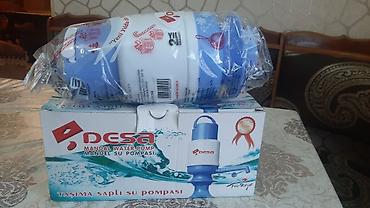 damacana: Su pompası - Böyük suluqlara/19 litrlik damacanalara uyğun əl ilə — 2
