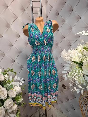 Haljine: Boho letnja haljina sa printom – više boja - Kroj: midi dužina — 1
