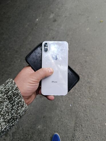 samsung soyuducular qiymeti: IPhone X, Белый, Face ID