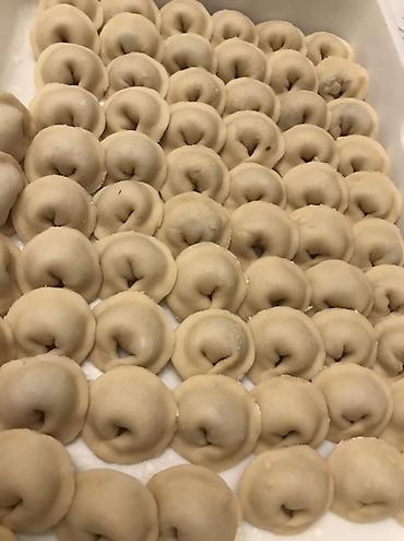 su slanki: Ev üsulu donuzlamasız pelmeni – dondurulmuş - Xəmiri: əl ilə — 4