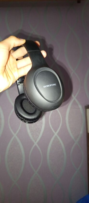 Qulaqcıqlar: İşlənmiş Simsiz (Bluetooth) Qulaqcıqlar, Borofone, rəng - Boz