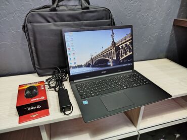 Ноутбуки и нетбуки: Ноутбук, Acer, 8 ГБ ОЗУ, 15.6 ", Для работы, учебы, память SSD