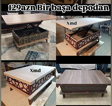 gence tort instagram: Düz masa, Transformer, Təkərsiz, Laminat — 3