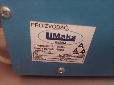 buy gbl cleaner: Električni kalorifer LiMaks – industrijski grejač 9 kW, 380 V — 2
