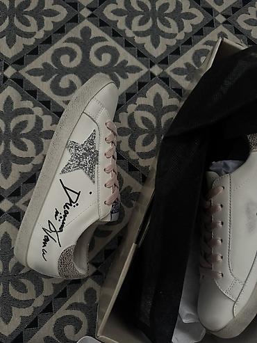 голден гус кеды: Кроссовки, 37, Golden Goose, Новый, цвет - Белый, Бесплатная доставка, Платная доставка, Самовывоз — 3