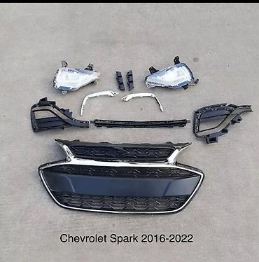 Комплект переднего обвеса/оптики для Chevrolet Spark 2016–2022