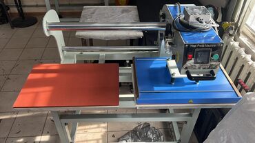 Другое оборудование для швейных цехов: Сатылат термо прес 
новый