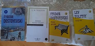 Klassik ədəbiyyat kitab dəsti Dəstdə olanlar: - Fyodor Dostoyevski –