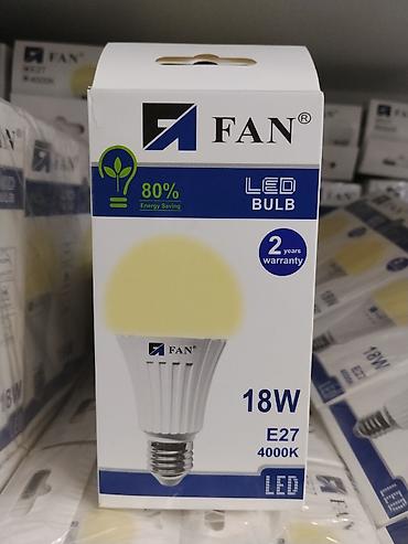 Лампочки: Светодиодная лампа FAN LED Bulb 18W E27 4000K Светодиодная лампа с — 1