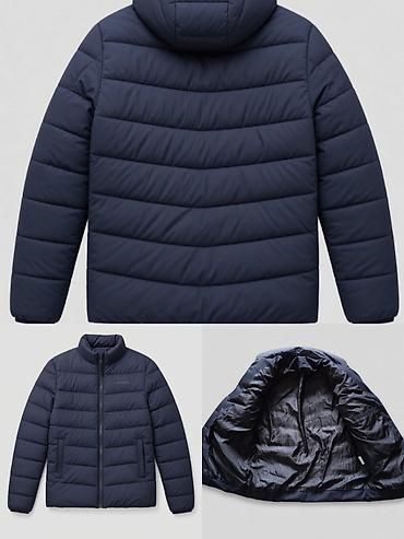 Курткалар: Эркектердин курткасы, L, Massimo Dutti, Колдонулган, түсү - Көк, Өзү алып кетүү — 1
