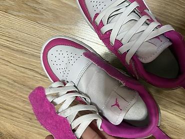 найк nike: Детские кроссовки Nike Jordan (модель в стиле Jordan 1 Low) для — 4