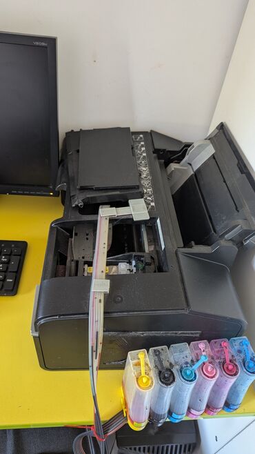 Принтеры: Принтер Epson P50. не работает черный цвет. на запчасти или почистить