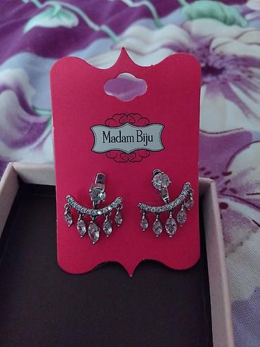qizil kreditle almaq: Madam Biju markalı sırğa dəsti. - Model: SWAROVSKI-012 (kod: 172) - — 1