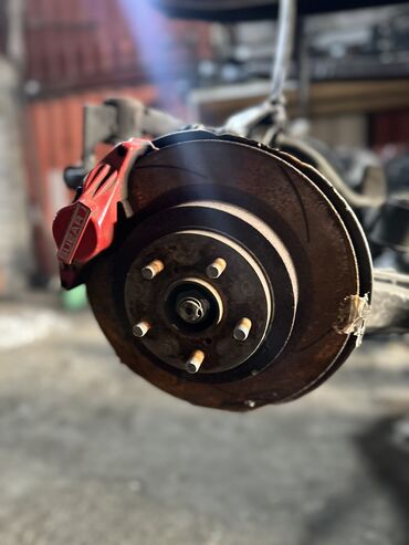 Суппорты: Комплект суппортов Subaru 2004 г., Б/у, Оригинал, Япония — 5