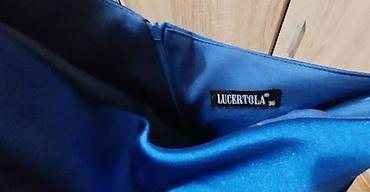 Haljine: Elegantna haljina u plavoj boji. Velicina S, EU (36). Obucena samo — 5