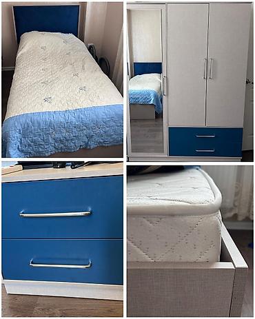 Digər mebel: SevilGənc yataq dəsti satılır 350₼.matras var.Ünvan Mida — 1