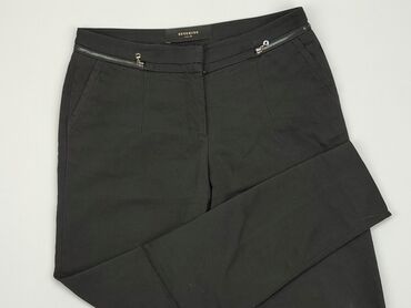 skórzane spódniczka reserved: Spodnie materiałowe, Reserved, S, stan - Bardzo dobry