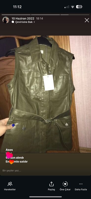 Digər qadın geyimləri: Jilet, Asos, M (EU 38)