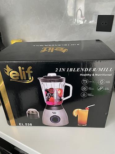 Blenderlər: 📌 2in 1 Elif blender. Həm blender gözü, həm də kofemolkası — 1