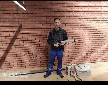 qapı paneli: Dekorativ kərpic və daş panellərin peşəkar şəkildə çəkilməsi xidməti — 2