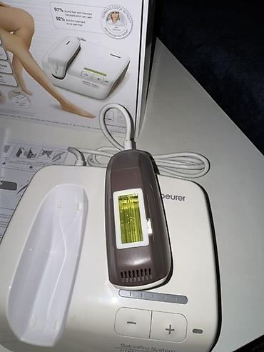 epilator aparati: Lazer epilyatoru, Beurer, İşlənmiş, Ödənişli çatdırılma, Ünvandan götürmə — 4
