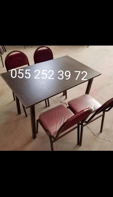 Sifarişlə masa və oturacaq dəstləri: Dördbucaq masa, Mətbəx üçün, Hamam üçün, Qonaq otağı üçün, 1 nəfər, Açılmayan, Azərbaycan, Zəmanətli — 11