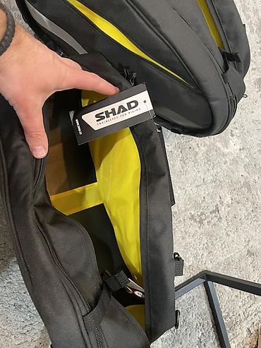 Sportske torbe i rančevi: SHAD SL58 meke bočne torbe za motor (par) - Kapacitet: do 58 L ukupno — 6