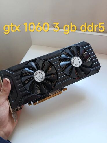 видеокарты 1060: Видеокарта, Б/у, NVidia, GeForce GTX, 4 ГБ, Для ПК