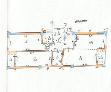 Продажа квартир: 3 комнаты, 105 м², Элитка, 6 этаж, Евроремонт — 5