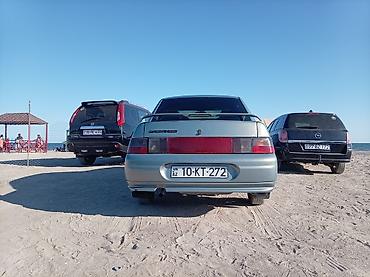 audi 2002: Lada 2110 sedan – göy-metalik rəng, arxa spoylerli, yüngül lehimli — 10