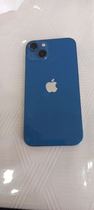 telefon kablosu: IPhone 13, 128 GB, Mavi, Simsiz şarj, Face ID, Sənədlərlə