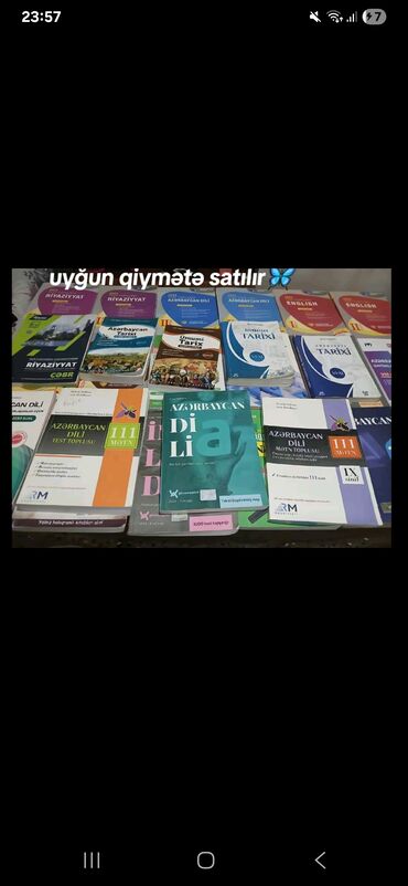 Информатика: Müxtəlif fənnlərə aid məktəb kitabları, o cümlədən riyaziyyat