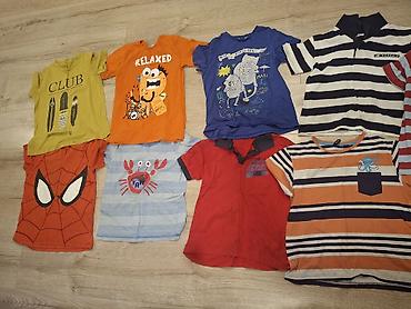 детские вещи на веревке: Комплект, Для мальчиков, 4 - 5 лет — 3