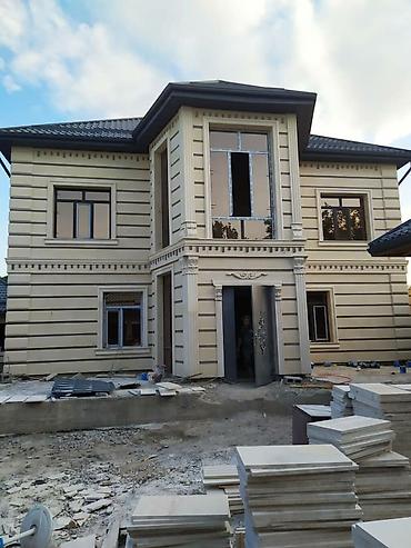 Фасадные работы: Сары таш травертин установка кылабыз Ручной каалаган сложный Эн — 18